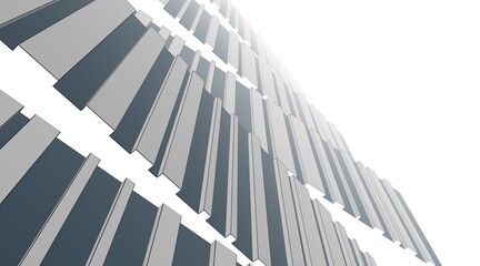 Obraz premium Modern architecture building 3d illustration 