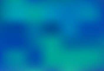 Dark BLUE vector abstract blurred template.
