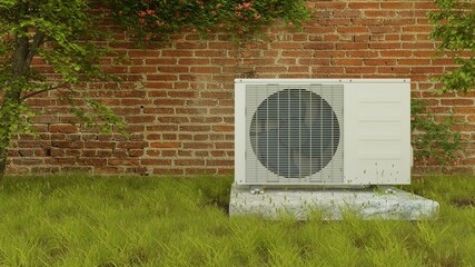 outdoor air conditioner unit
