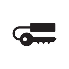 Hotel Key Icon - Room Key Icon