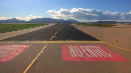 Airport painted