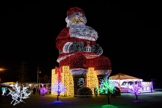 World Biggest Santa Claus in &Aacute;gueda, Portugal