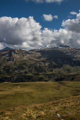 Grossglockner mountain scenic road in Austria in Alps