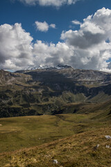 Fototapeta premium Grossglockner mountain scenic road in Austria in Alps