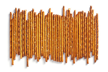 Salted pretzel sticks