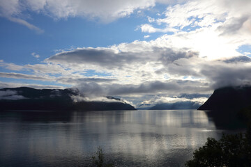 Norwegen - Sognefjord bei Fresvik / Norway - Sognefjorden near Fresvik /