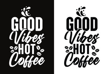 coffee typography t-shirt design for coffee lovers.