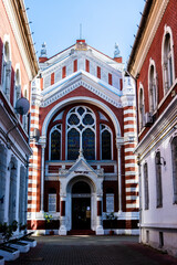 Beth Israel Synagogue in Brasov, neological synagogue. Romania.