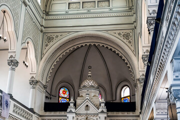 Obraz premium Beth Israel Synagogue in Brasov, neological synagogue. Romania.