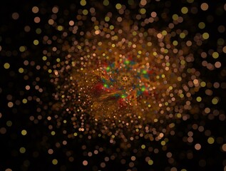 Imaginatory fractal abstract background Image