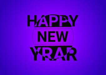Fototapeta premium Happy new year background free vector