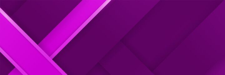 Light Purple Abstract Stripes Wide Banner Design Background