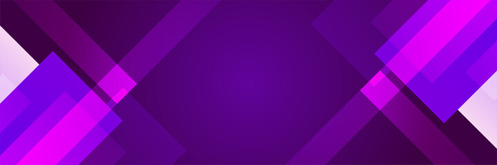 Obraz premium Modern abstract purple banner background
