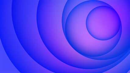 circle Colorful Abstract Geometric Design Background