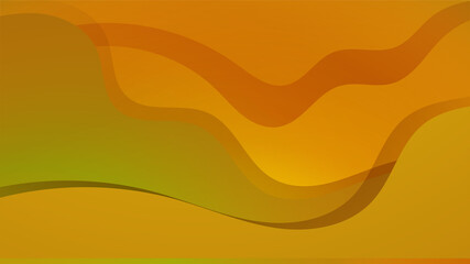 Fototapeta premium Line green orange Colorful Abstract Geometric Design Background