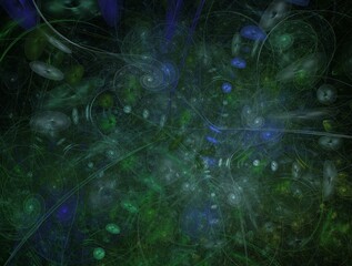 Imaginatory fractal abstract background Image