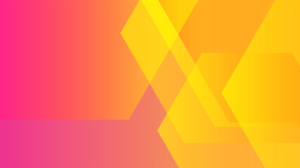 Gradient Shape of hexaColorful Abstract Geometric Design Background