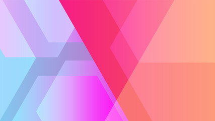 Obraz premium Transparant shape purple Colorful Abstract Geometric Design Background