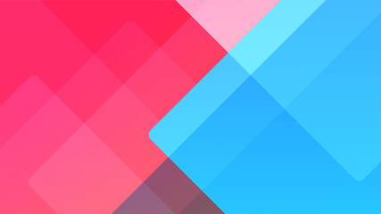 Transparant gradient blue pink Colorful Abstract Geometric Design Background
