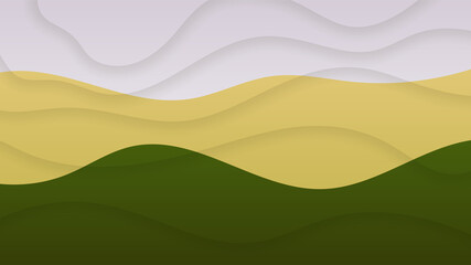 Wave string green Colorful Abstract Geometric Design Background