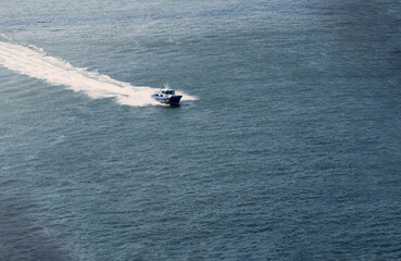 Boat on the sea