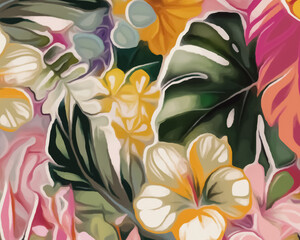 Tropical Flowers 