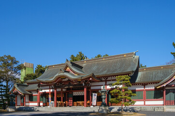 Naklejka premium 敦賀気比神宮外拝殿