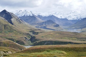 Fototapeta premium Denali National Park, Alaska, USA