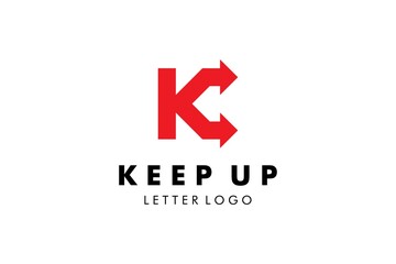 Letter K Logo : Suitable for Company Theme, Logistic Shipping Theme, Technology Theme, Initial Theme, Infographics and Other Graphic Related Assets.