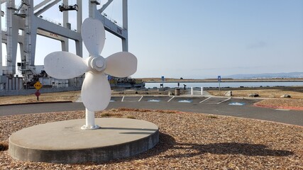 propeller fan in the park