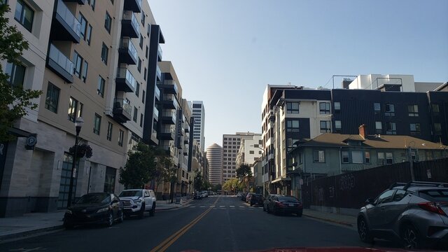 city street scene