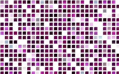Light Purple vector template with crystals, rectangles.