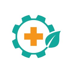 Medical cross logo template