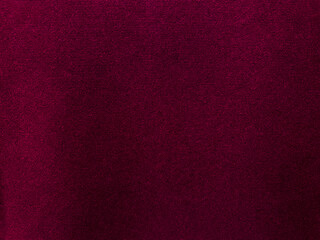 Magenta velvet fabric texture used as background. Empty magenta fabric background of soft and smooth textile material. There is space for text.
