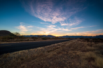 Obraz premium Cochise County, Arizona Sunset