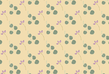 植物　ボタニカル　背景　フレーム