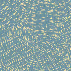  Neutral light blue yellow seamless abstract texture. Modern coastal living all over print. Irregular soft furnishing cover grunge background. High quality jpg swatch.