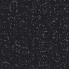 Fashionable digital camouflage pattern. Stylish military print for fabric, seamless background. Urban camo halftone dots black texture. Vector textile graphics