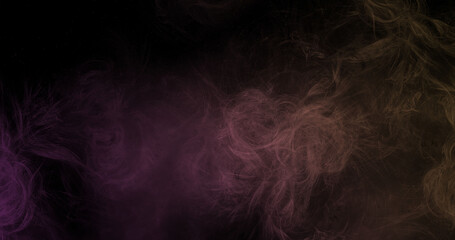 abstract space, colorful nebula, stars and sky