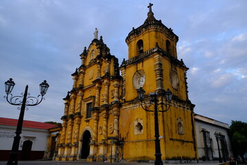 Fototapeta premium Nicaragua Leon - Church The Recollection - Iglesia La Recoleccion