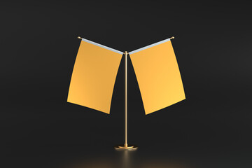 3d rendering different flag