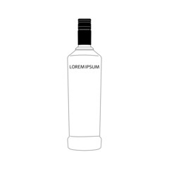 Vodka Bottle 70cl