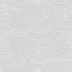 Seamless wooden pattern. Wood grain texture. Dense lines. Abstract white background. Vector illustration