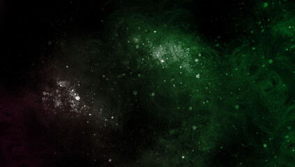 Fototapeta premium abstract space, colorful nebula, stars and sky