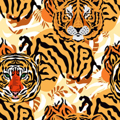 Tiger pattern 136