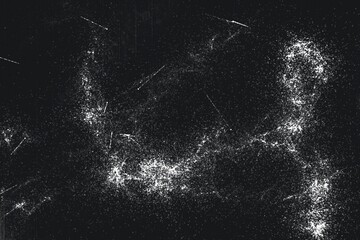 Scratch Grunge Urban Background.Grunge Black And White Urban. Dark Messy Dust Overlay Distress Background. 