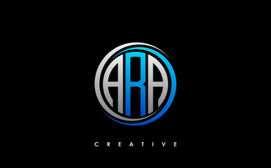 ARA Letter Initial Logo Design Template Vector Illustration © makrufi