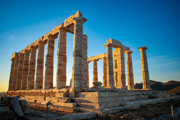 Temple of Poseidon, Cape Sounion, Greece