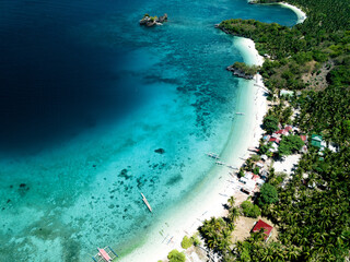 Buatiful and scenic beaches in Romblon philippines.