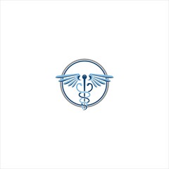 health symbol logo vector template